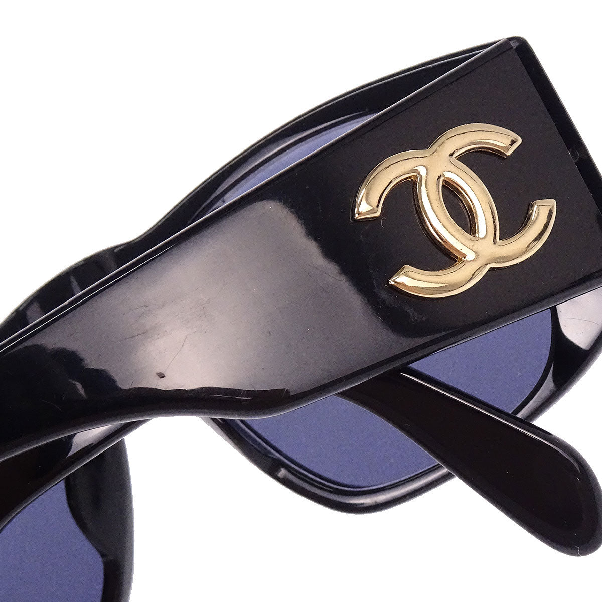 Chanel Sunglasses Eyewear Black Small Good