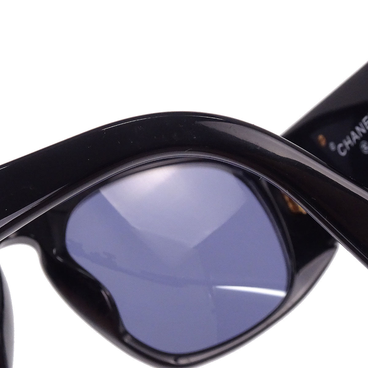 Chanel Sunglasses Eyewear Black Small Good