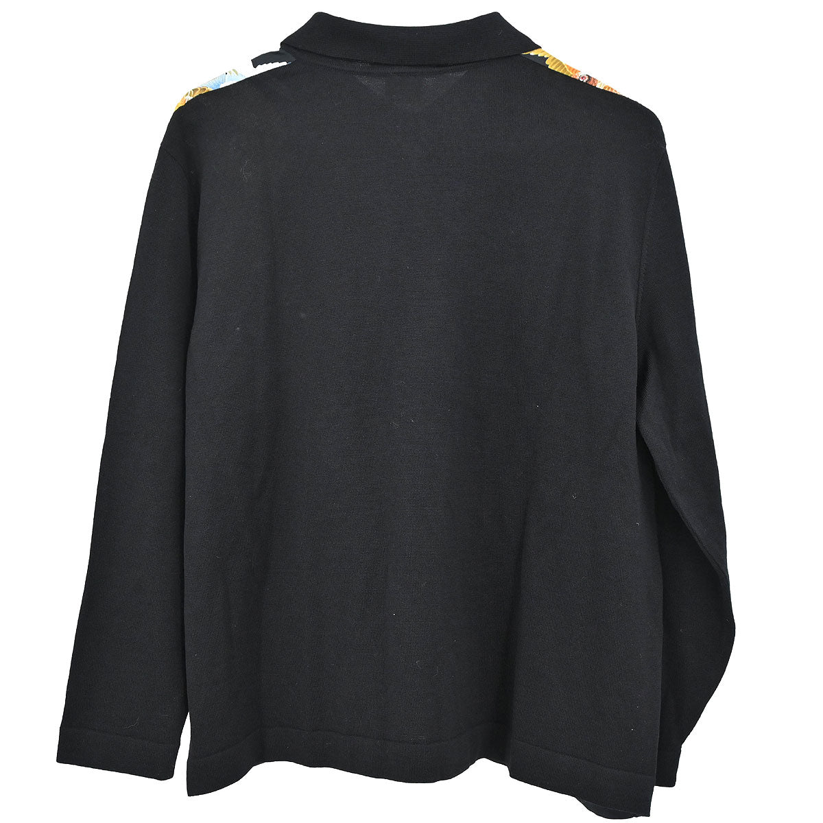 Hermes Long Sleeve Cardigan Black #44
