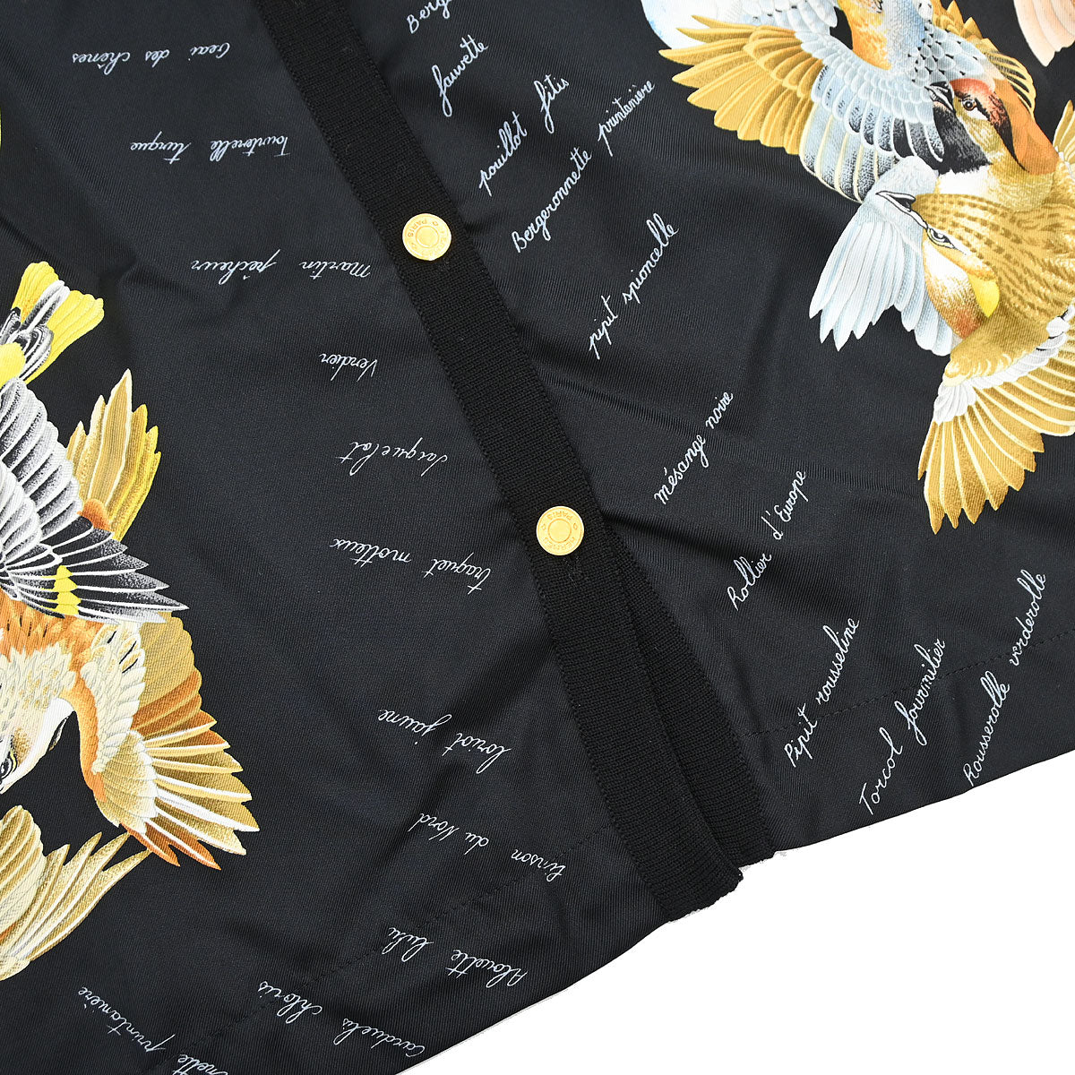 Hermes Long Sleeve Cardigan Black #44