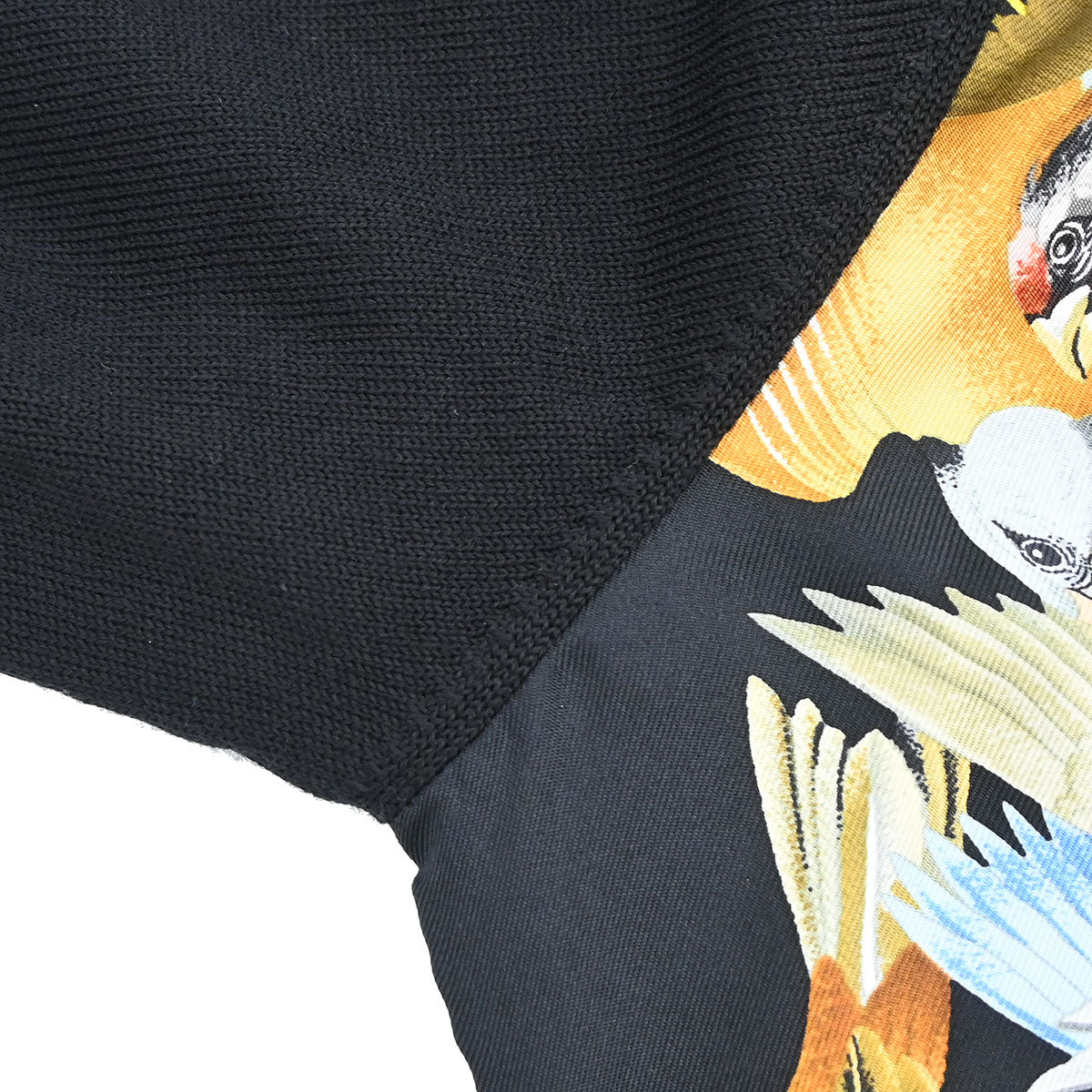 Hermes Long Sleeve Cardigan Black #44