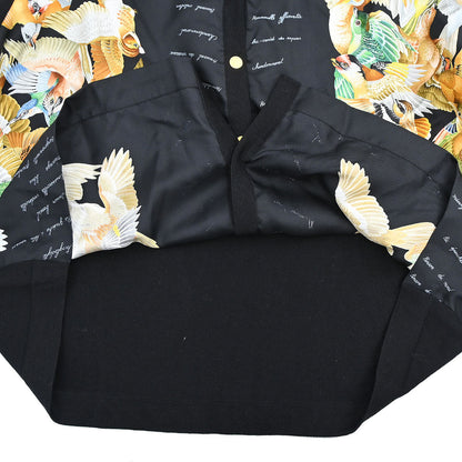 Hermes Long Sleeve Cardigan Black #44