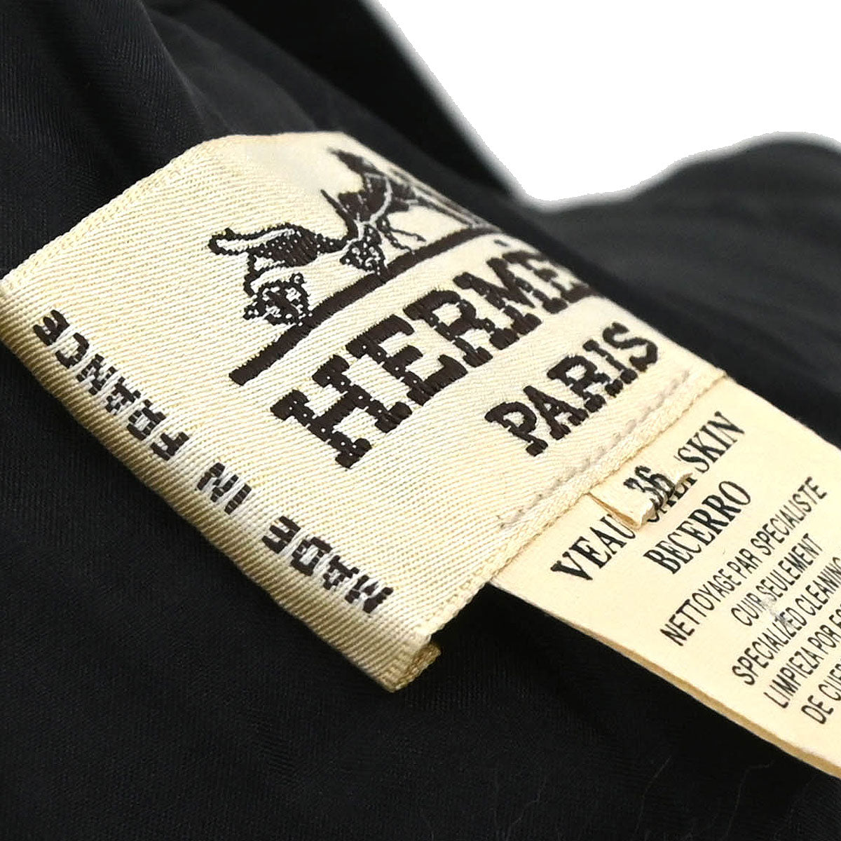 Hermes Sleeveless Jacket Vest Black #36