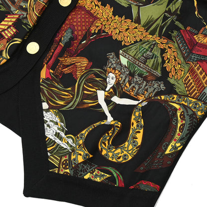 Hermes Sleeveless Jacket Vest Black #40