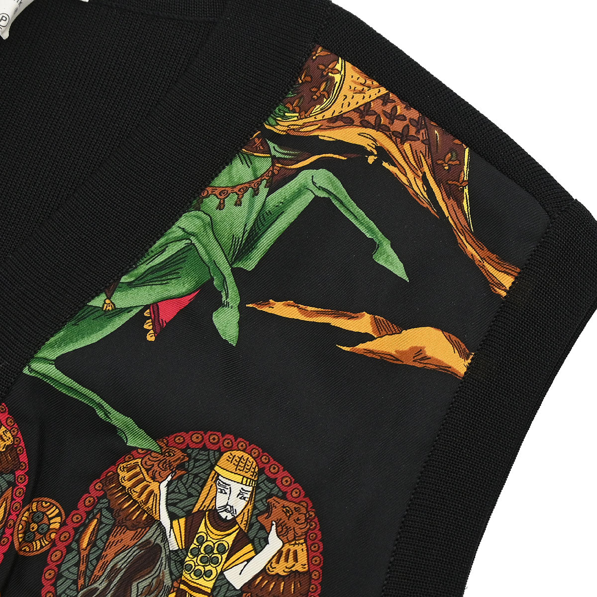 Hermes Sleeveless Jacket Vest Black #40