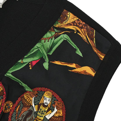 Hermes Sleeveless Jacket Vest Black #40