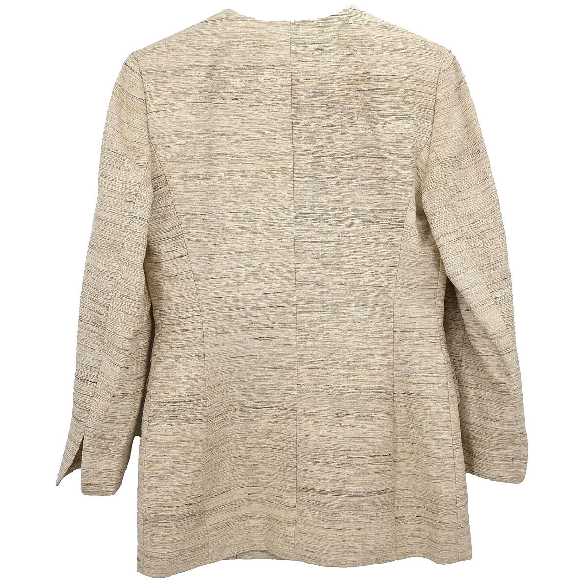 Christian Dior Single Breasted Jacket Beige #M