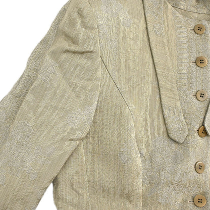Giorgio Armani Single Breasted Jacket Beige #38
