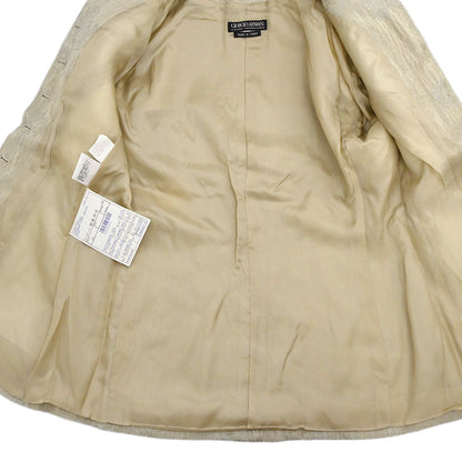 Giorgio Armani Single Breasted Jacket Beige #38
