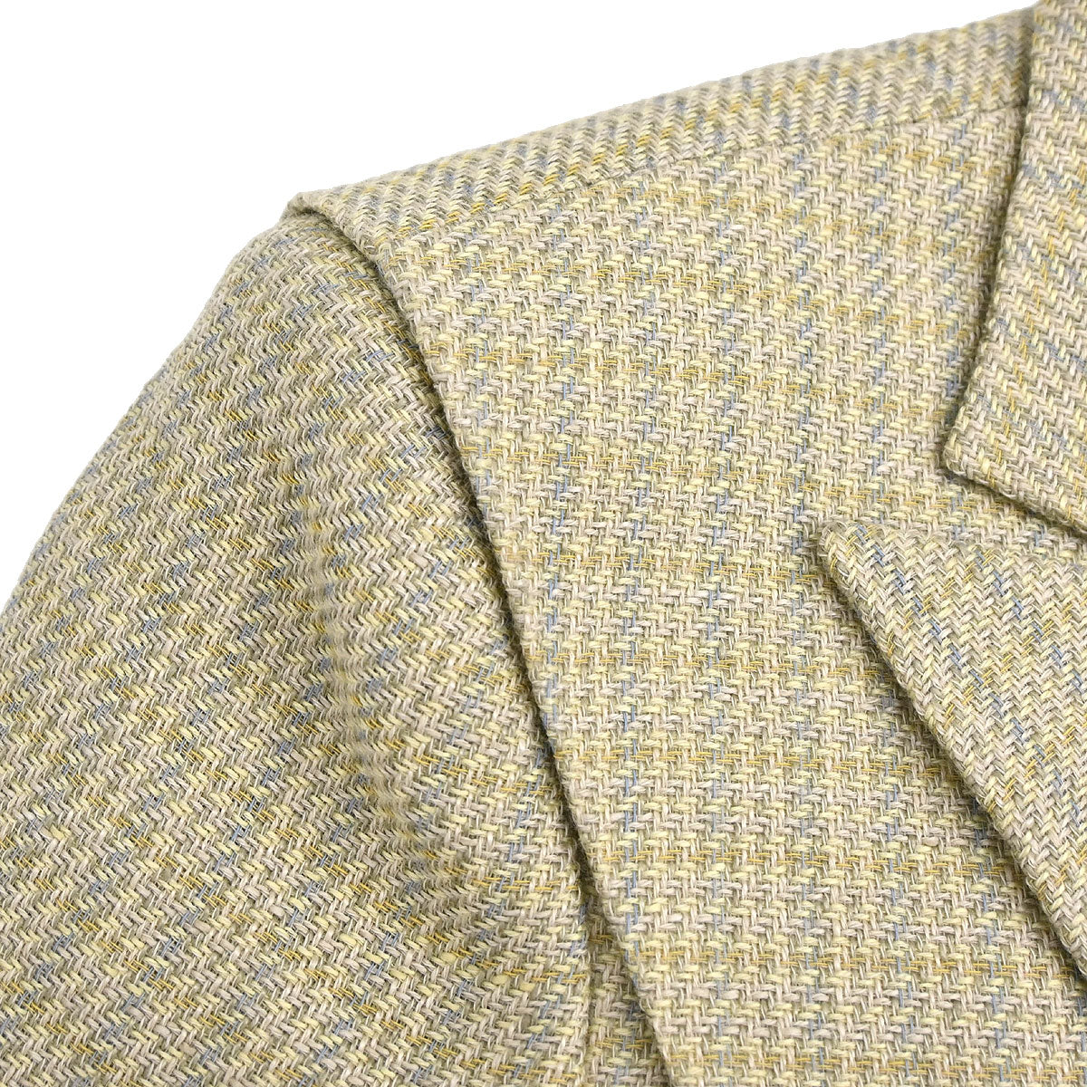 Hermes Single Breasted Jacket Beige #36