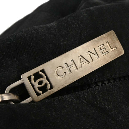 Chanel 2005-2006 Black Nylon Sport Line Choco Bar Shoulder Bag