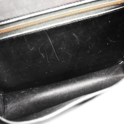 Hermes Black Box Calf Constance 23 Shoulder Bag