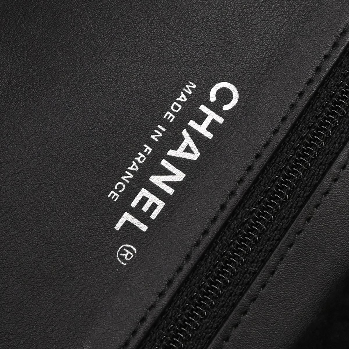 Chanel Black Mouton Tote Handbag