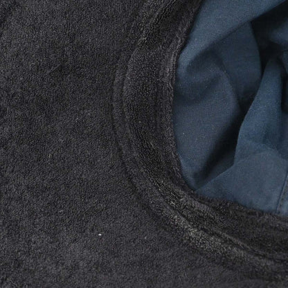 Chanel Black Cotton Nylon #M Cap Hat Small Good