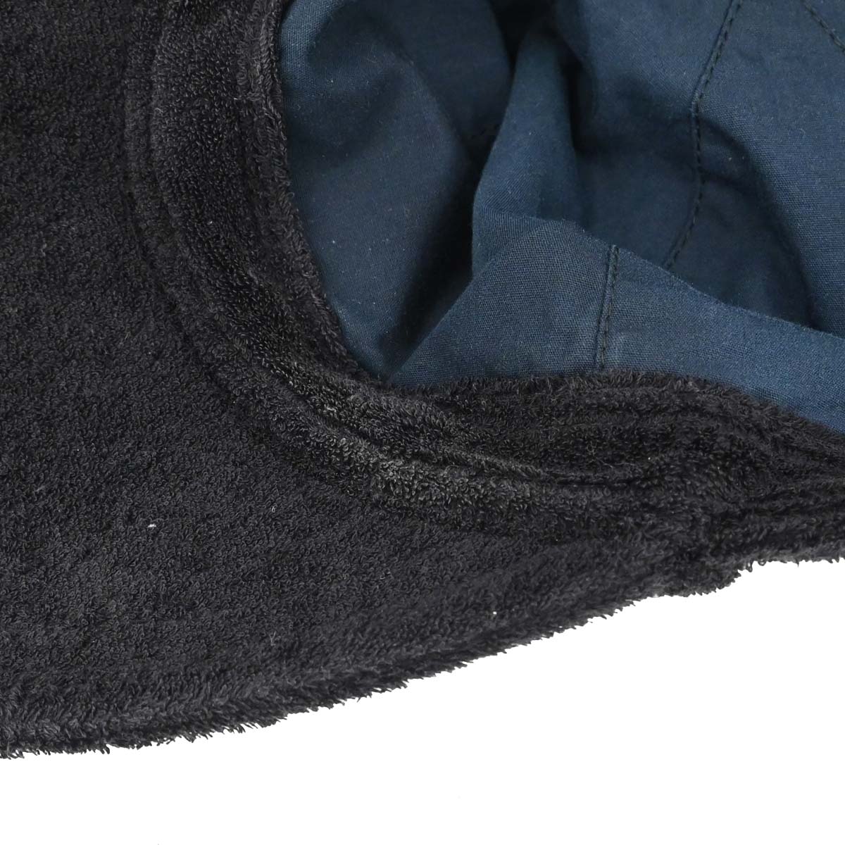 Chanel Black Cotton Nylon #M Cap Hat Small Good