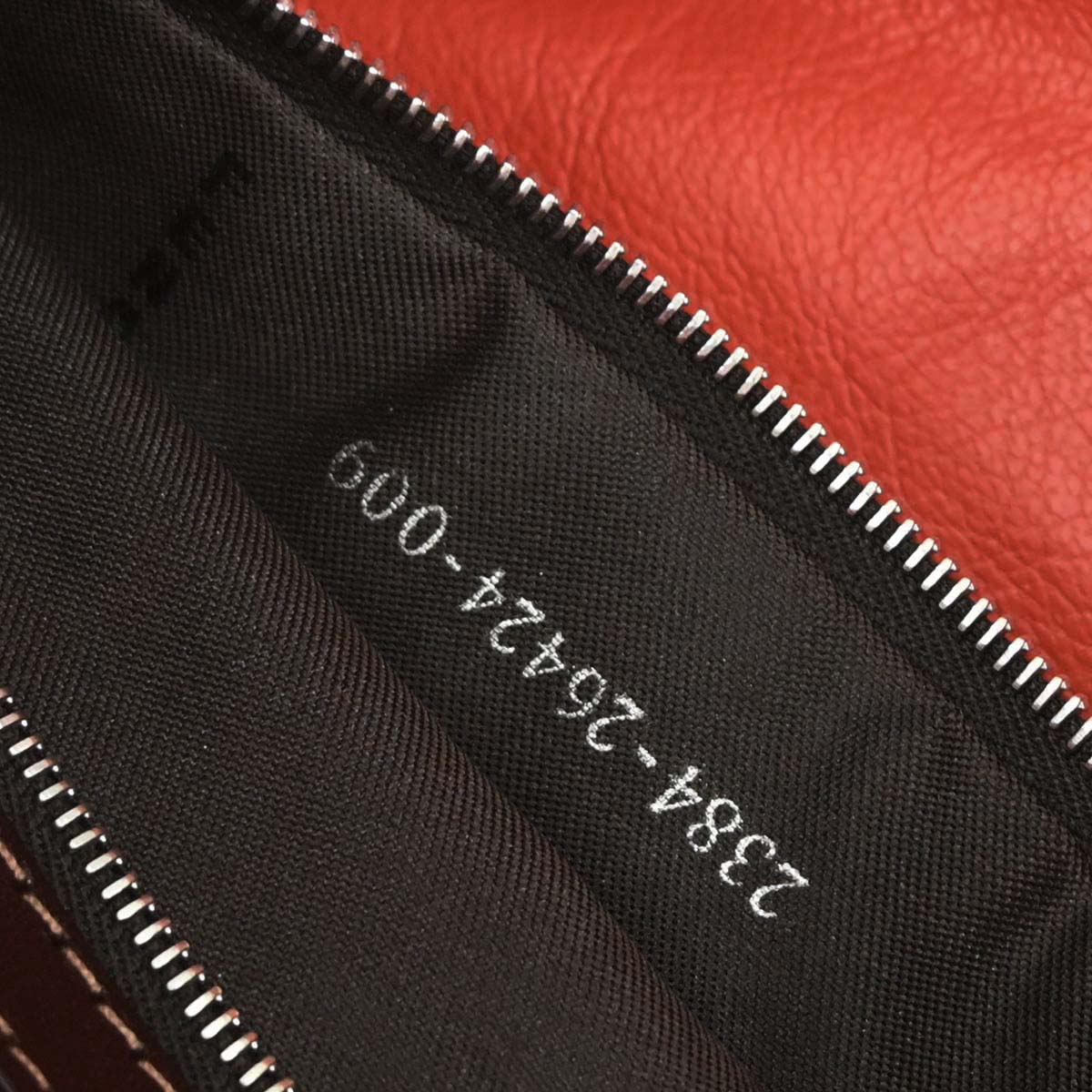 Fendi Orange Wool Baguette Handbag