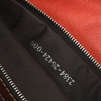 Fendi Orange Wool Baguette Handbag