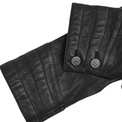 Chanel Single Breasted Jacket Black #38