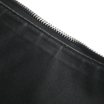 Gucci Black Canvas Horsebit Handbag