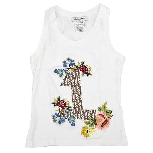 Christian Dior 2005 Sleeveless Tank Top White #36
