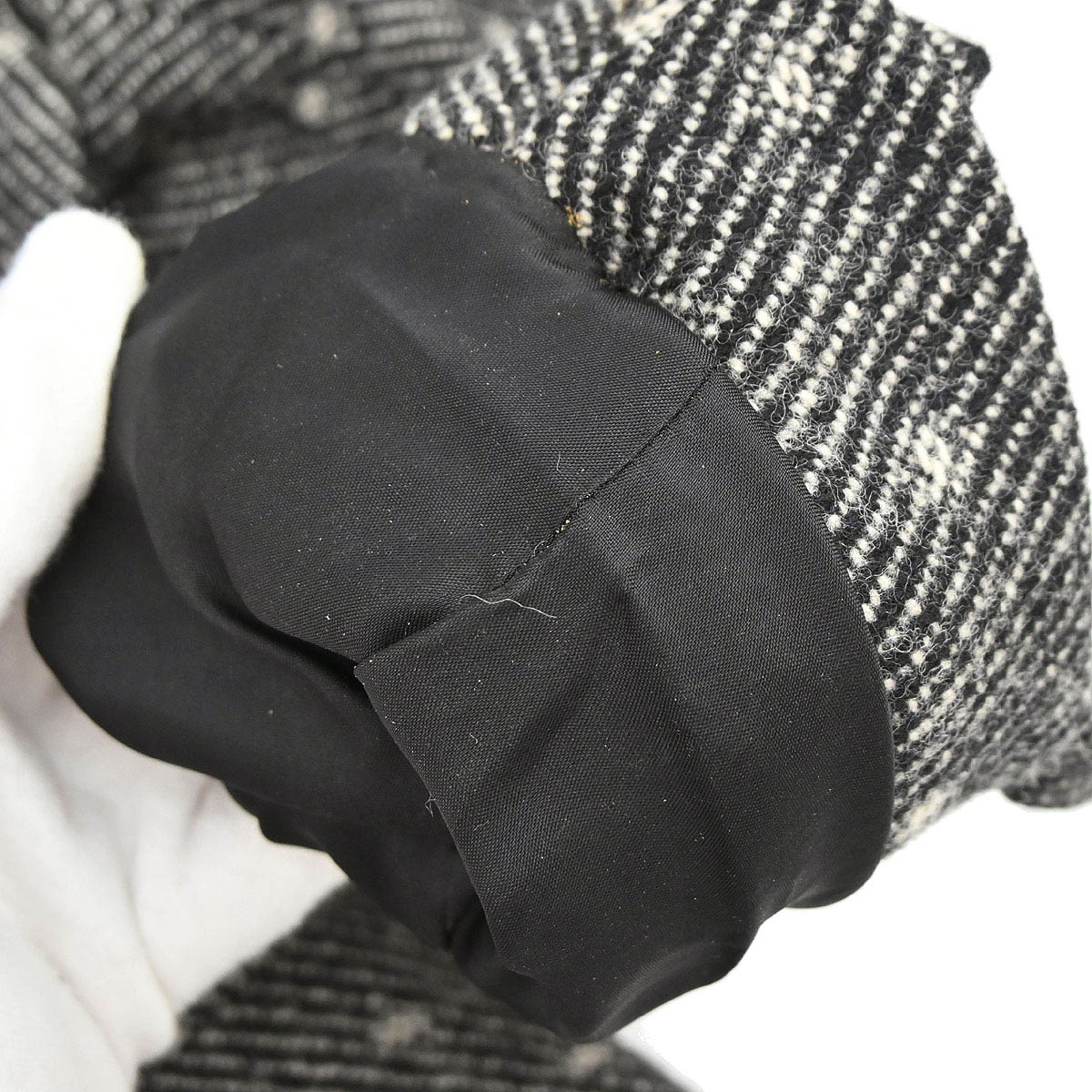 Christian Dior Setup Suit Jacket Skirt Black