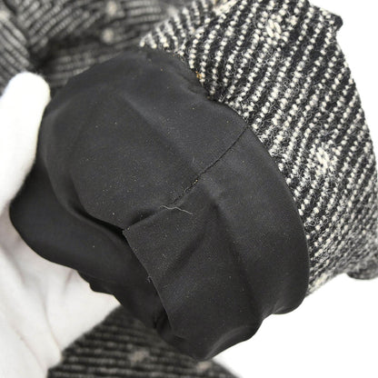 Christian Dior Setup Suit Jacket Skirt Black