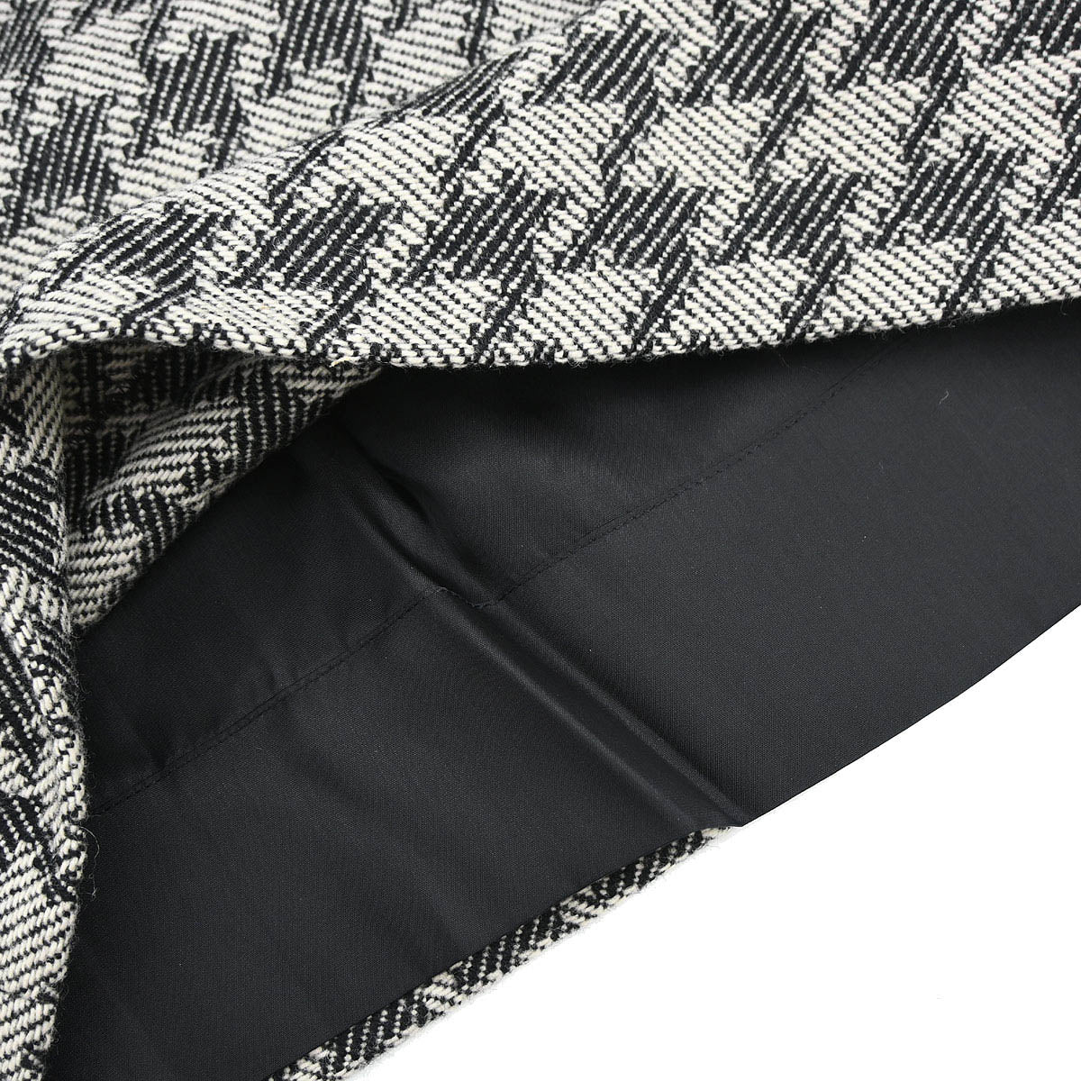 Christian Dior Setup Suit Jacket Skirt Black