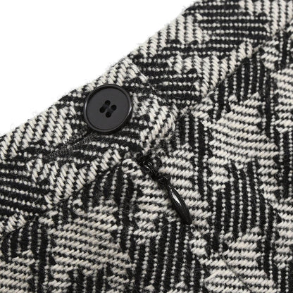 Christian Dior Setup Suit Jacket Skirt Black