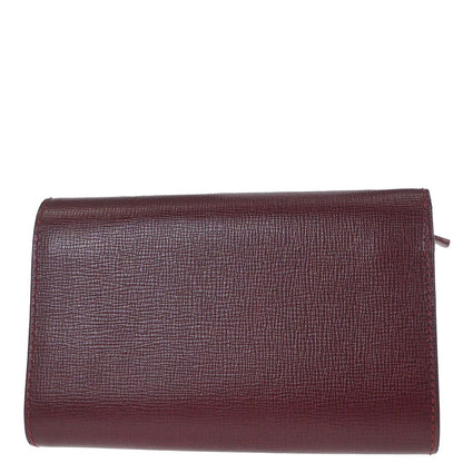 Cartier Must de Cartier Wallet Leather Bordeaux