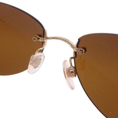 Chanel Sunglasses Eyewear Brown Small Good