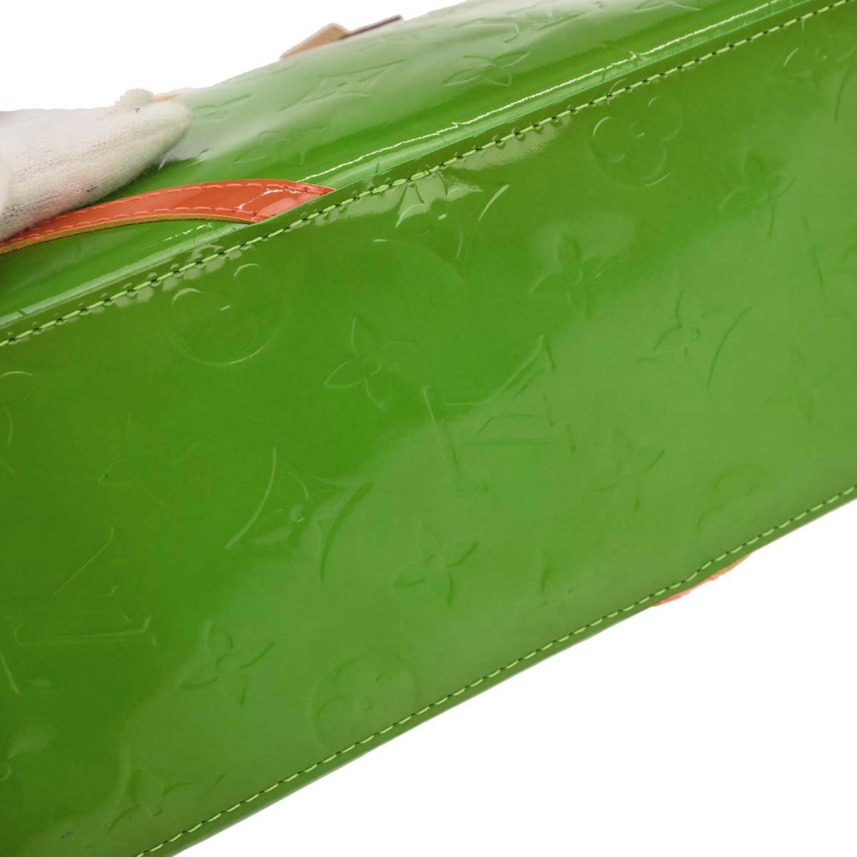 Louis Vuitton Green Vernis Reade PM Fluo Tote Handbag M91904