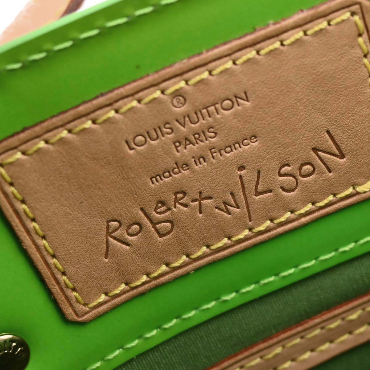 Louis Vuitton Green Vernis Reade PM Fluo Tote Handbag M91904