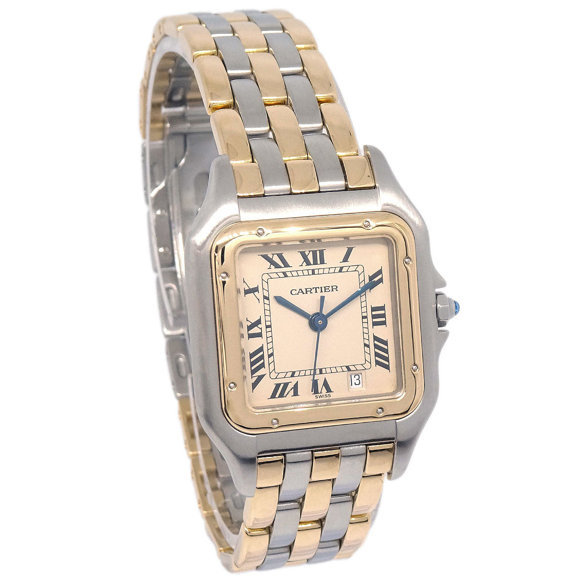 Cartier Panthere MM 3-Row Ref.183949 Quartz Watch 18KYG SS