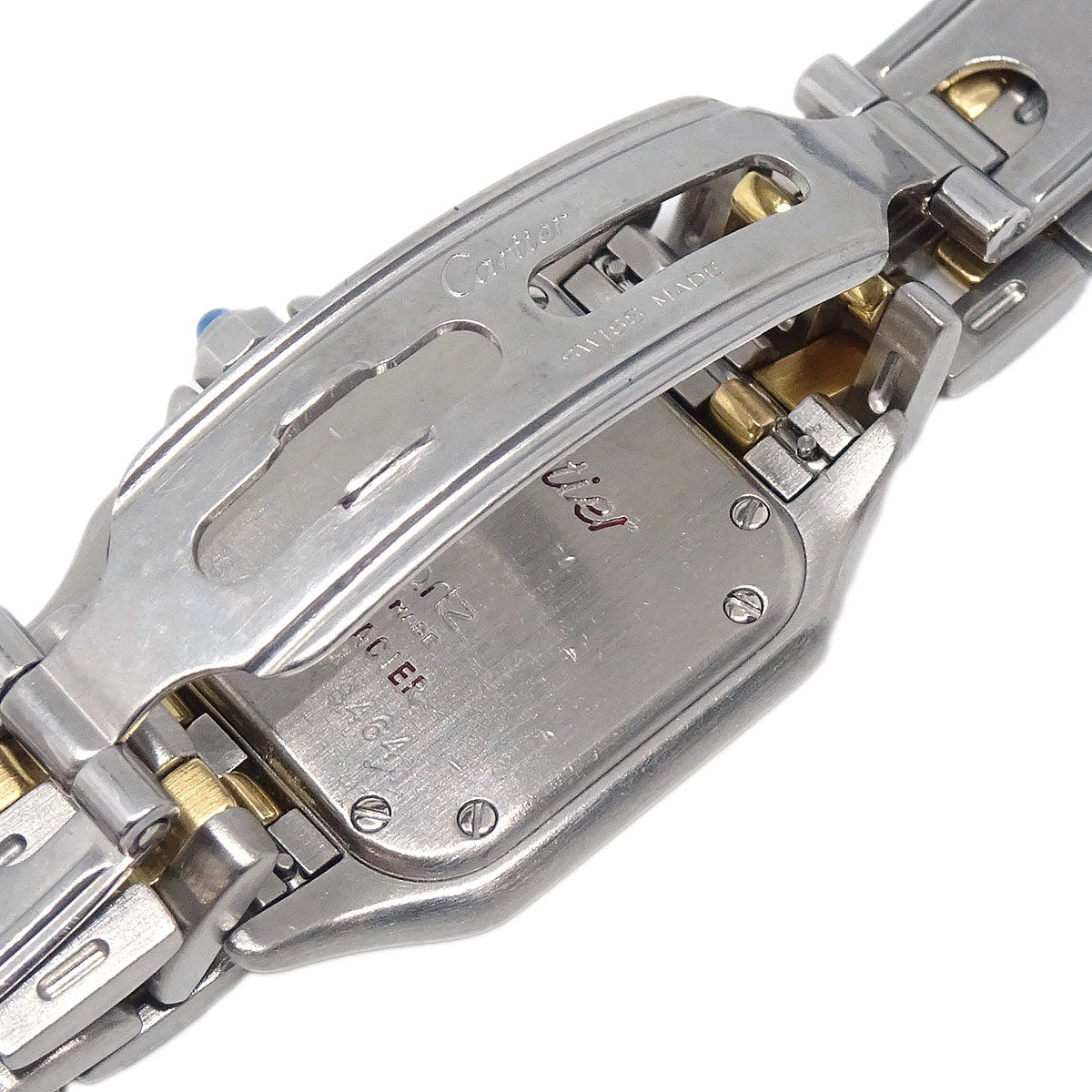 Cartier Panthere SM 2-Row Ref.6692 Quartz Watch 18KYG SS