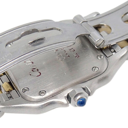 Cartier Panthere SM 2-Row Ref.6692 Quartz Watch 18KYG SS