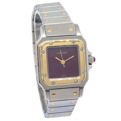 Cartier Santos Galbee SM Ref.0902 Self-winding Watch 18KYG SS