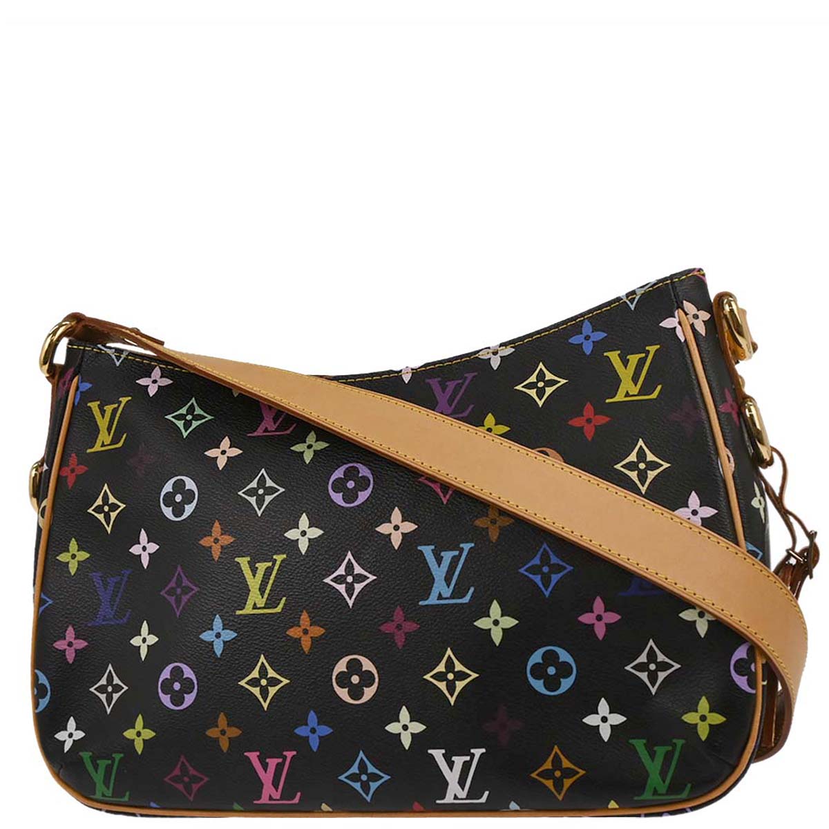 Louis Vuitton Black Multicolor Lodge GM Shoulder Bag M40052