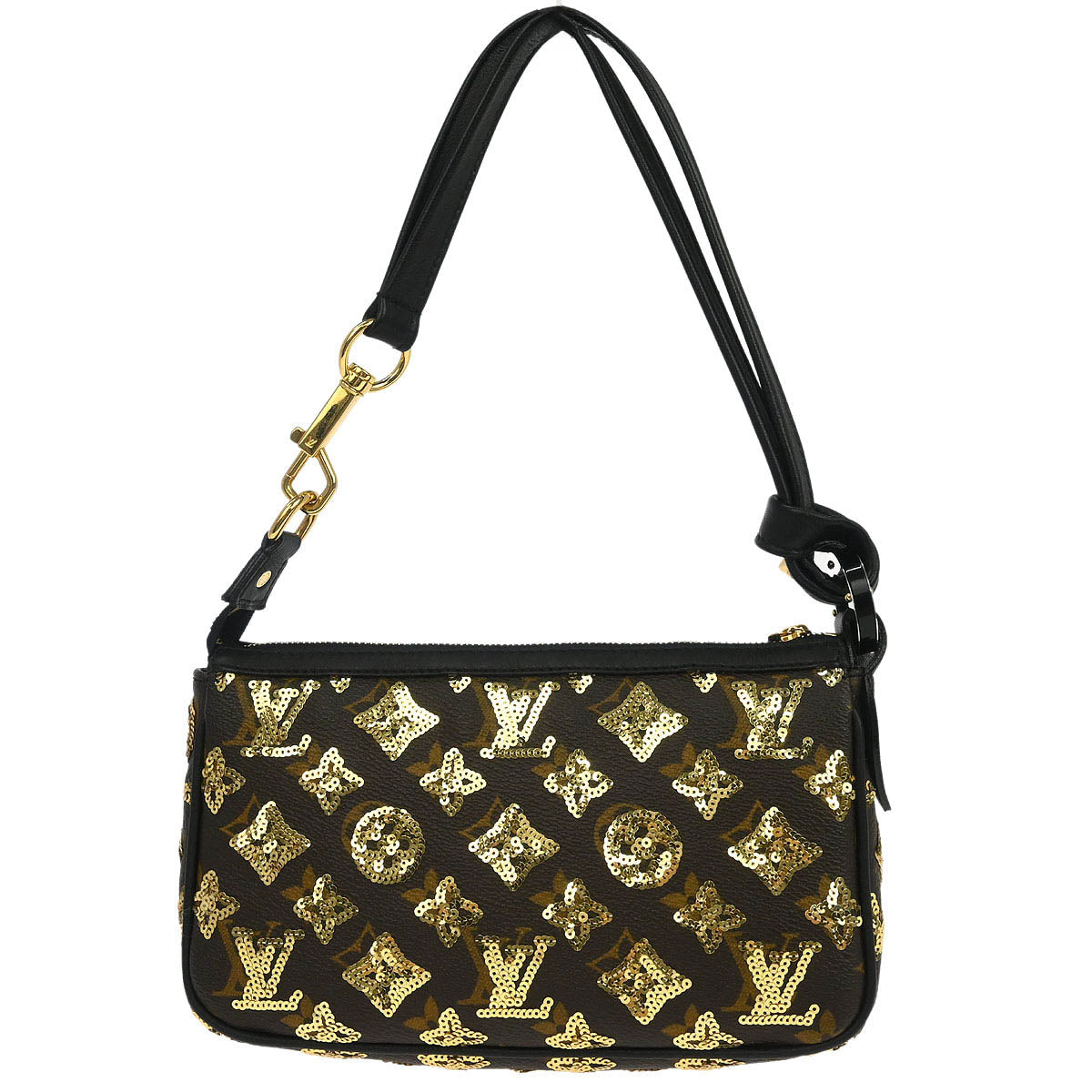 Louis Vuitton Monogram Eclipse Pochette Accessoires Handbag M40248