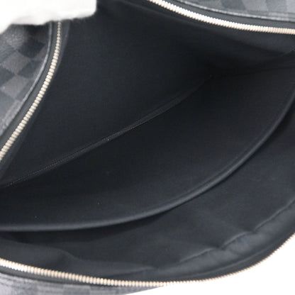 Louis Vuitton 2018 Damier Graphite Overnight Business Handbag N41004