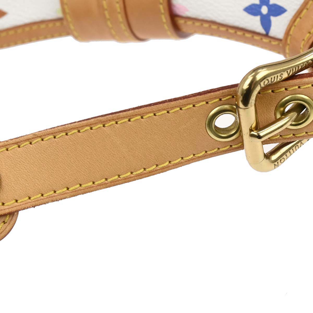 Louis Vuitton White Monogram Multicolor Leonor Handbag M92398