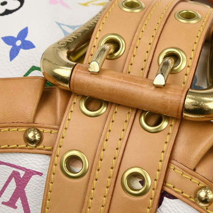 Louis Vuitton White Monogram Multicolor Leonor Handbag M92398