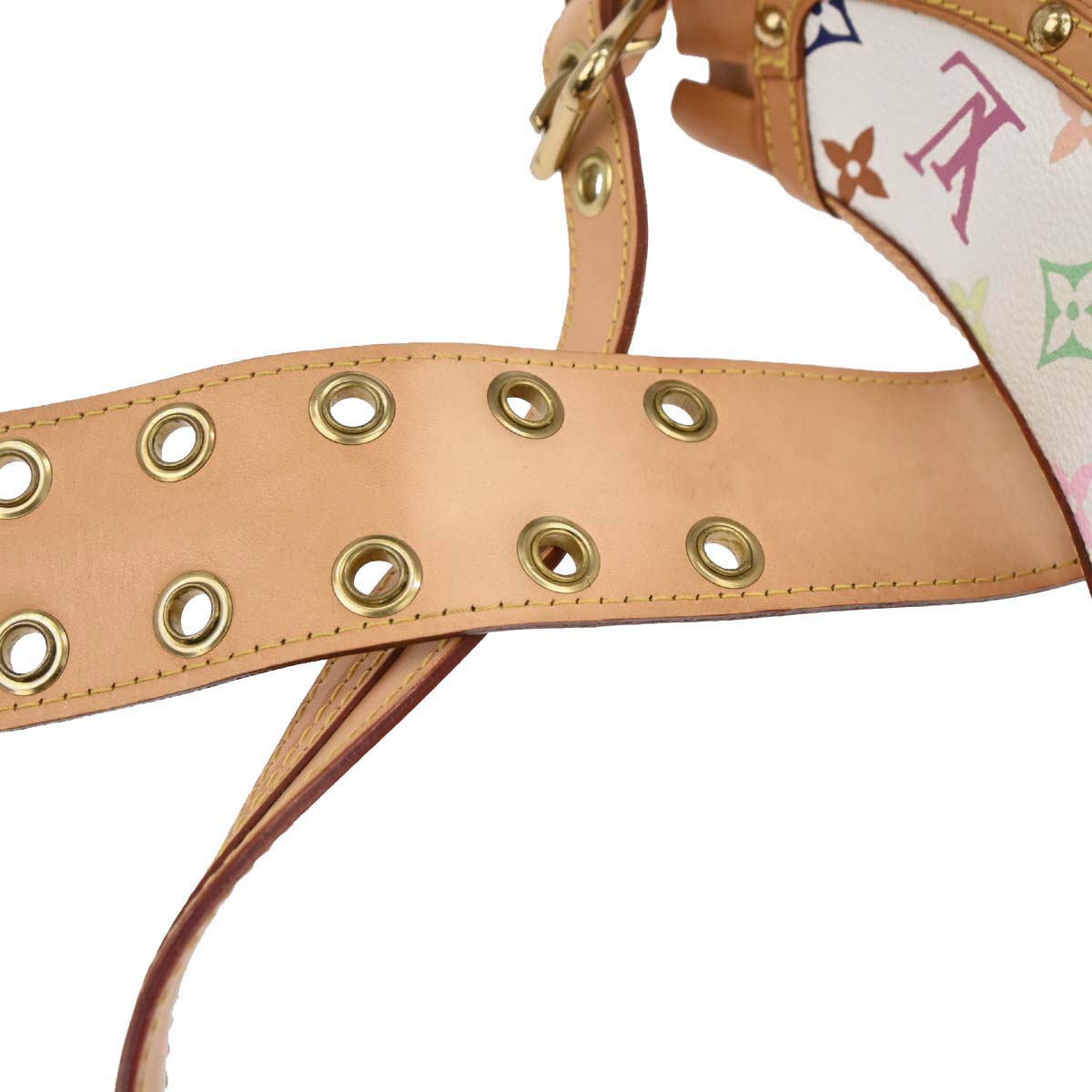 Louis Vuitton White Monogram Multicolor Leonor Handbag M92398