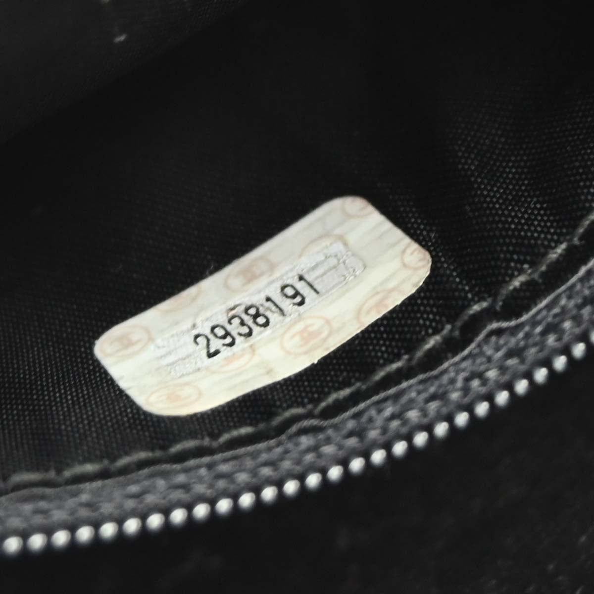 Chanel 1991-1994 Black Calfskin Bias Stitch Camera Bag Mini