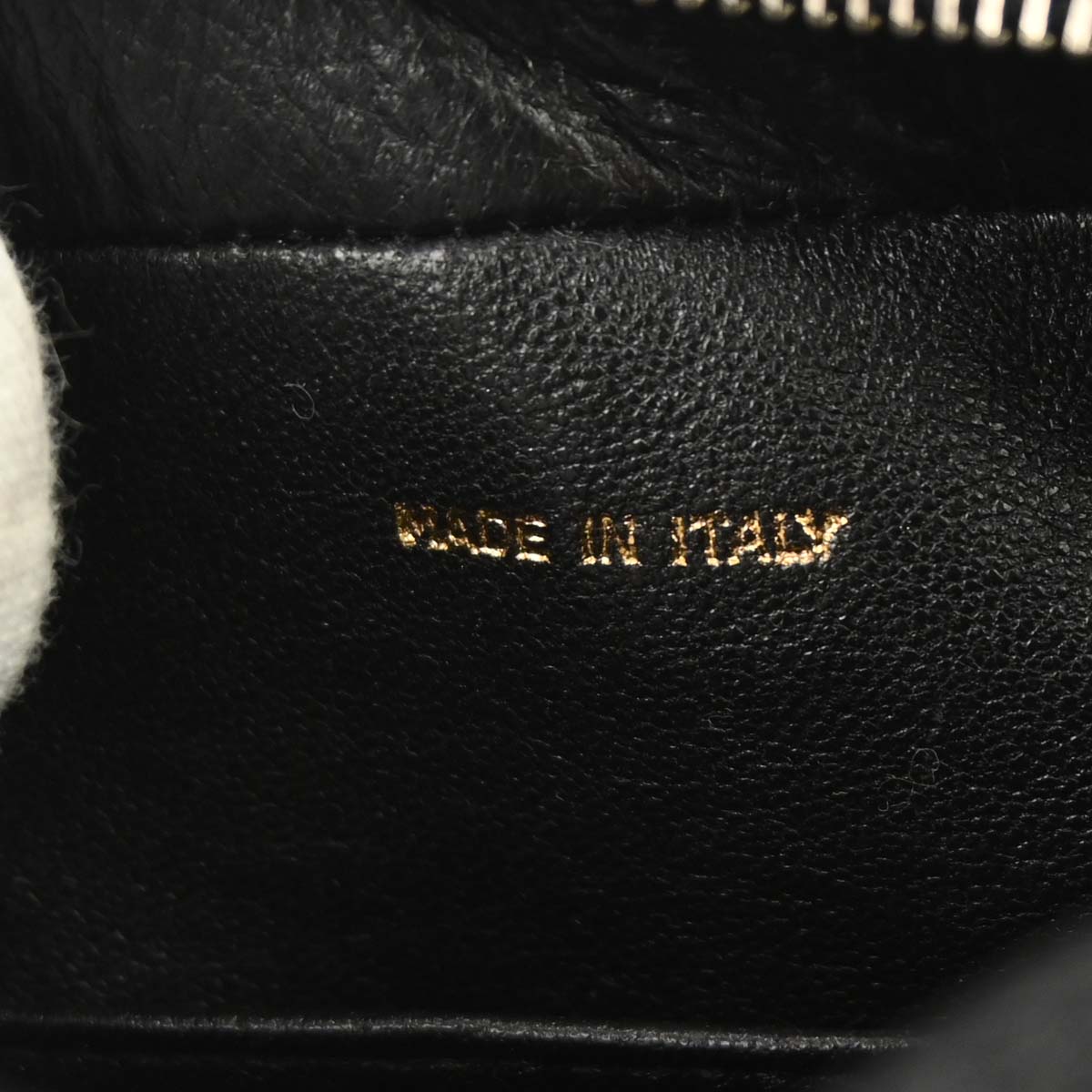 Chanel 1991-1994 Black Calfskin Bias Stitch Camera Bag Mini