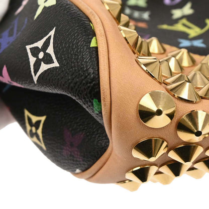 Louis Vuitton Black Monogram Multicolor Chrissie MM Handbag M40310