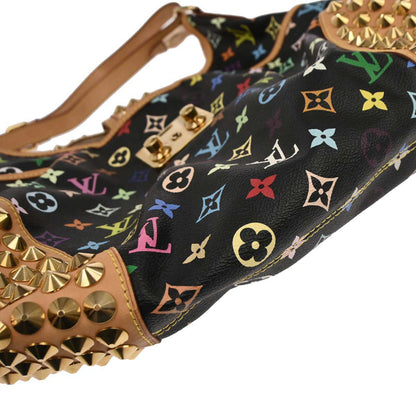 Louis Vuitton Black Monogram Multicolor Chrissie MM Handbag M40310