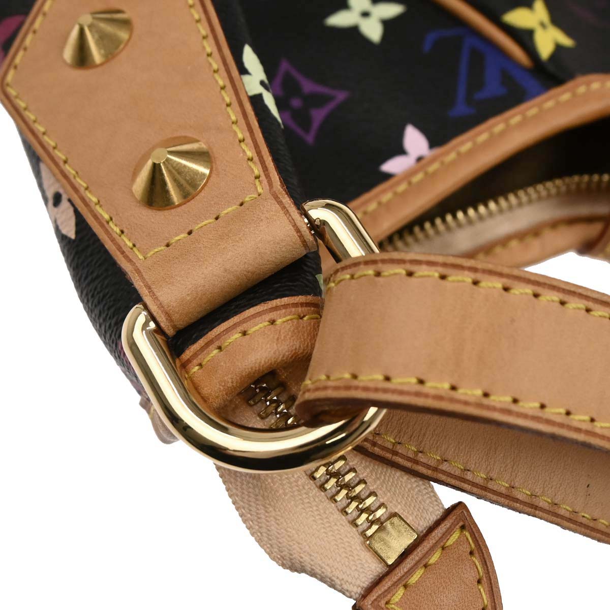 Louis Vuitton Black Monogram Multicolor Chrissie MM Handbag M40310