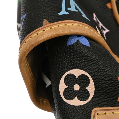 Louis Vuitton Black Monogram Multicolor Chrissie MM Handbag M40310