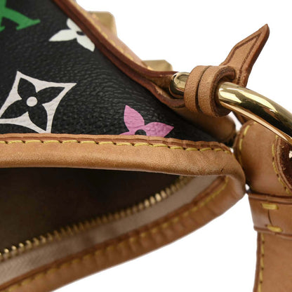 Louis Vuitton Black Monogram Multicolor Chrissie MM Handbag M40310