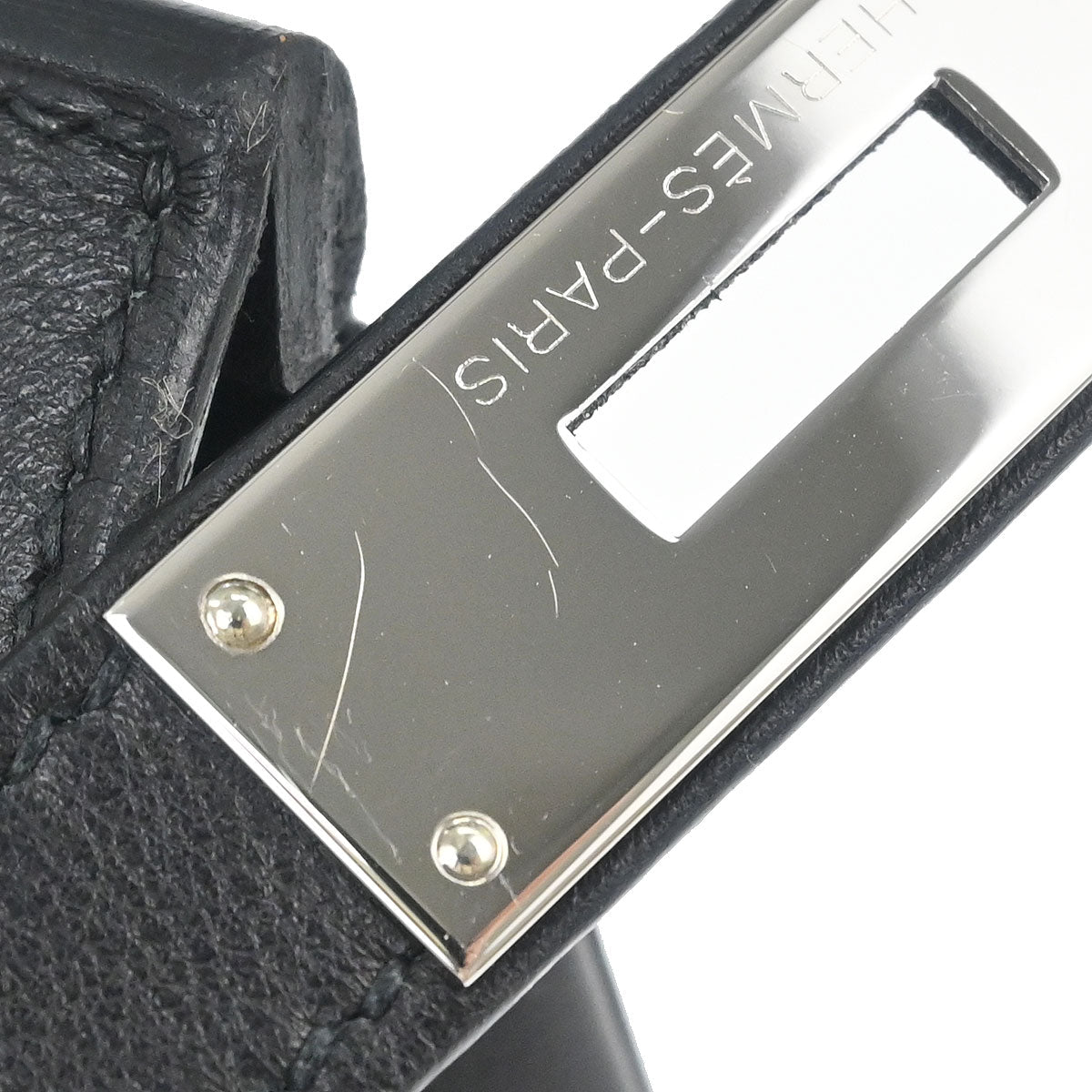 Hermes Black Swift Birkin 30 Handbag